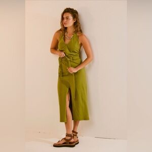 Free People Beach - Randi Midi Dress with Belt